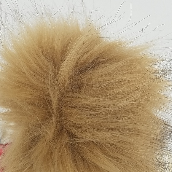 NWT Giani Bini Girls Beanie Pom Embroidered Flower - Picture 3 of 5